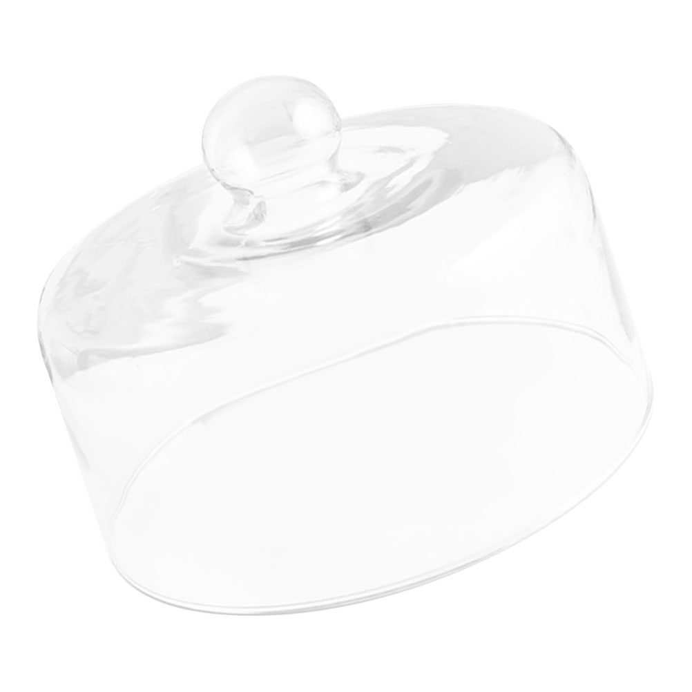 Plastic Dome Clear - ฝาครอบเค้กแก้วใสขนาด 21 ซม. สำหรับโชว์ขนมหวาน ถาดเสิร์ฟ ร้านเบเกอรี่