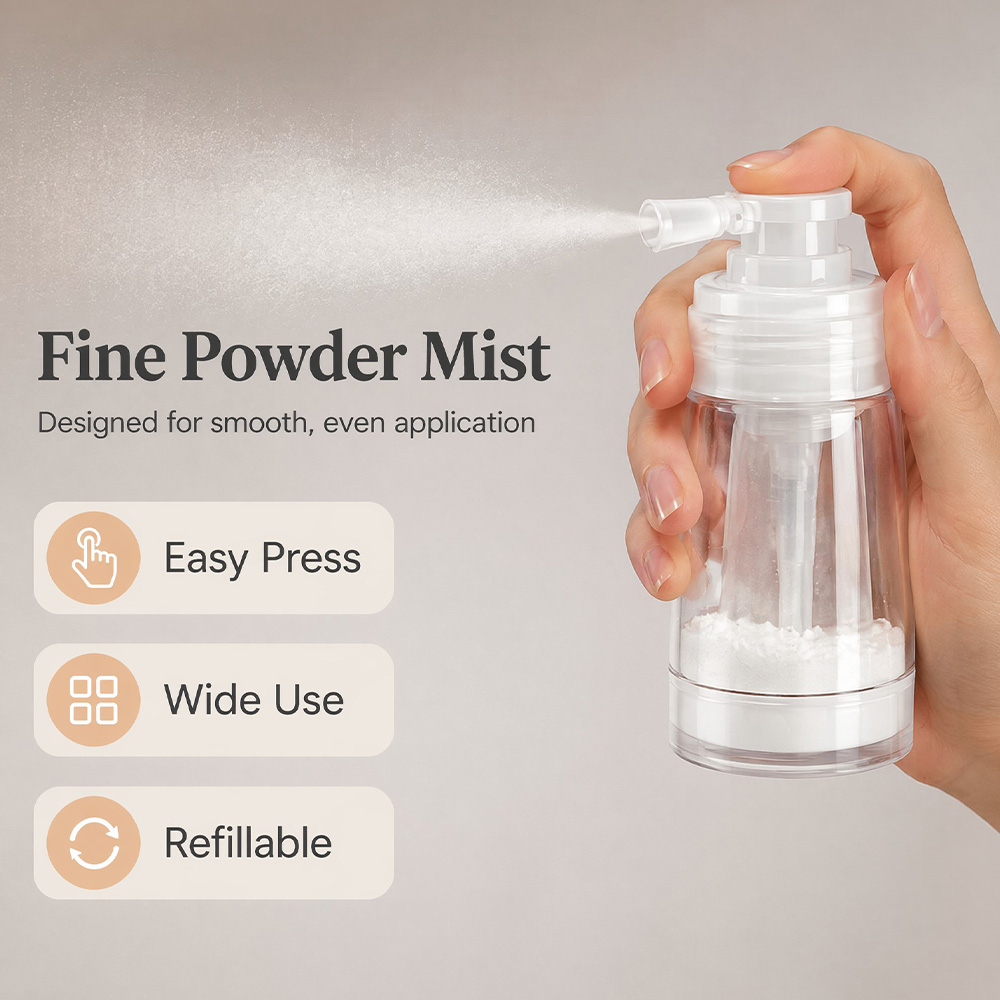 ขวดสเปรย์แป้งฝุ่นแบบกดขนาด 140 - Misting Bottle Fine บทวิจารณ์และราคา