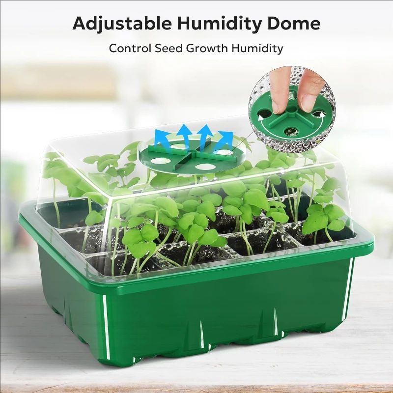 ชุดเพาะเมล็ดขนาดเล็ก 10 ชิ้น/5 - Humidity Dome Kit บทวิจารณ์และราคา