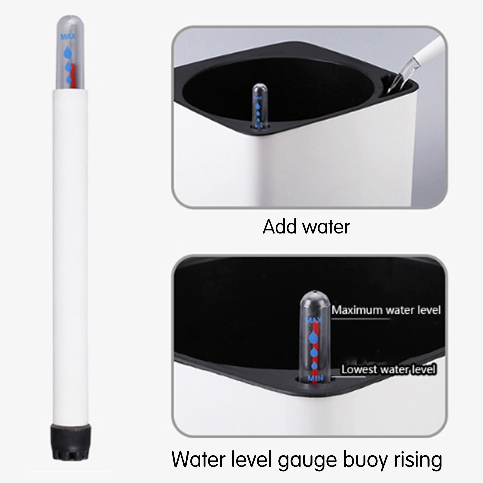 กระถางปลูกต้นไม้แบบรดน้ำเองพร้ - Self Watering Insert บทวิจารณ์และราคา