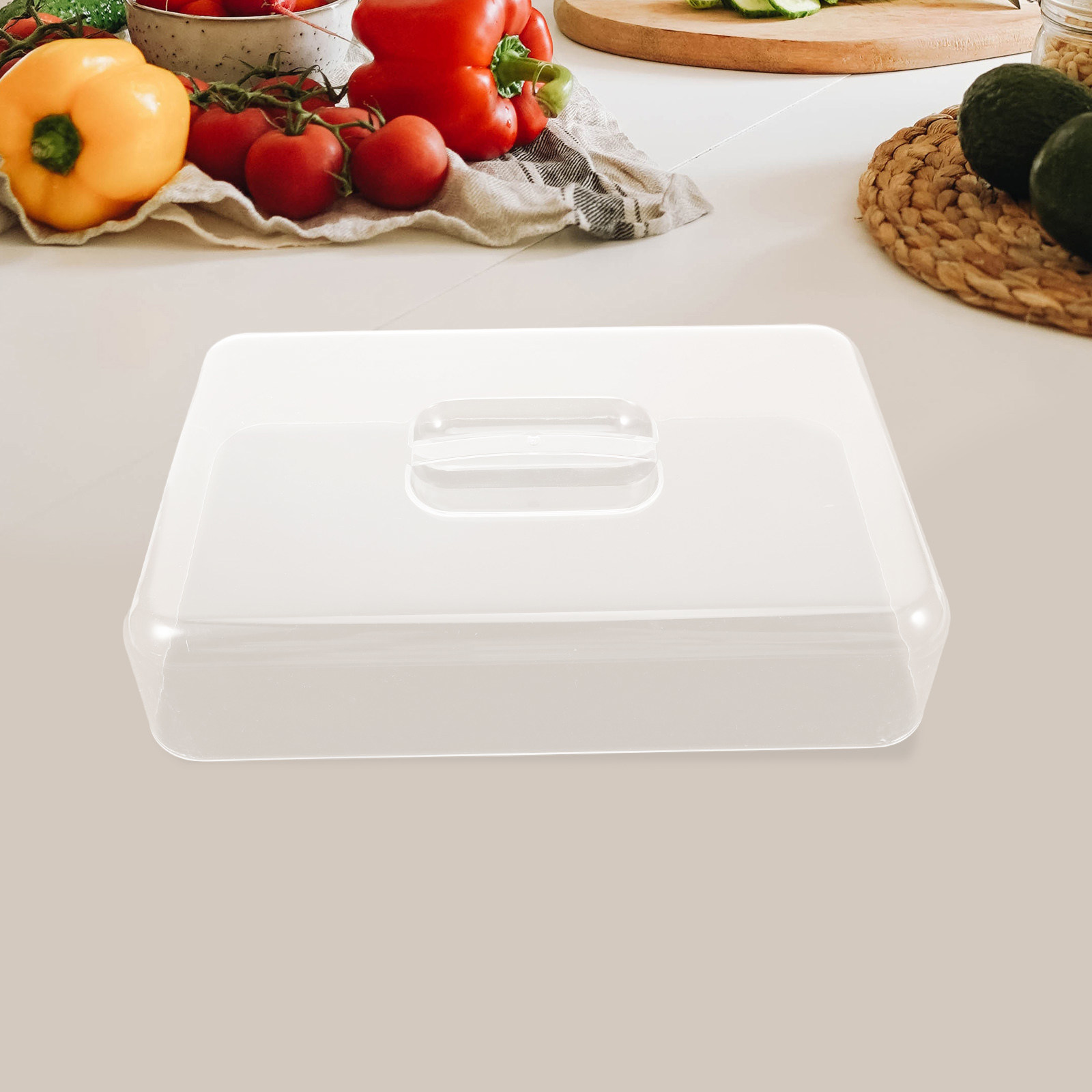 ฝาครอบเค้กอะคริลิกใสทรงสี่เหลี - Plastic Dome Clear บทวิจารณ์และราคา