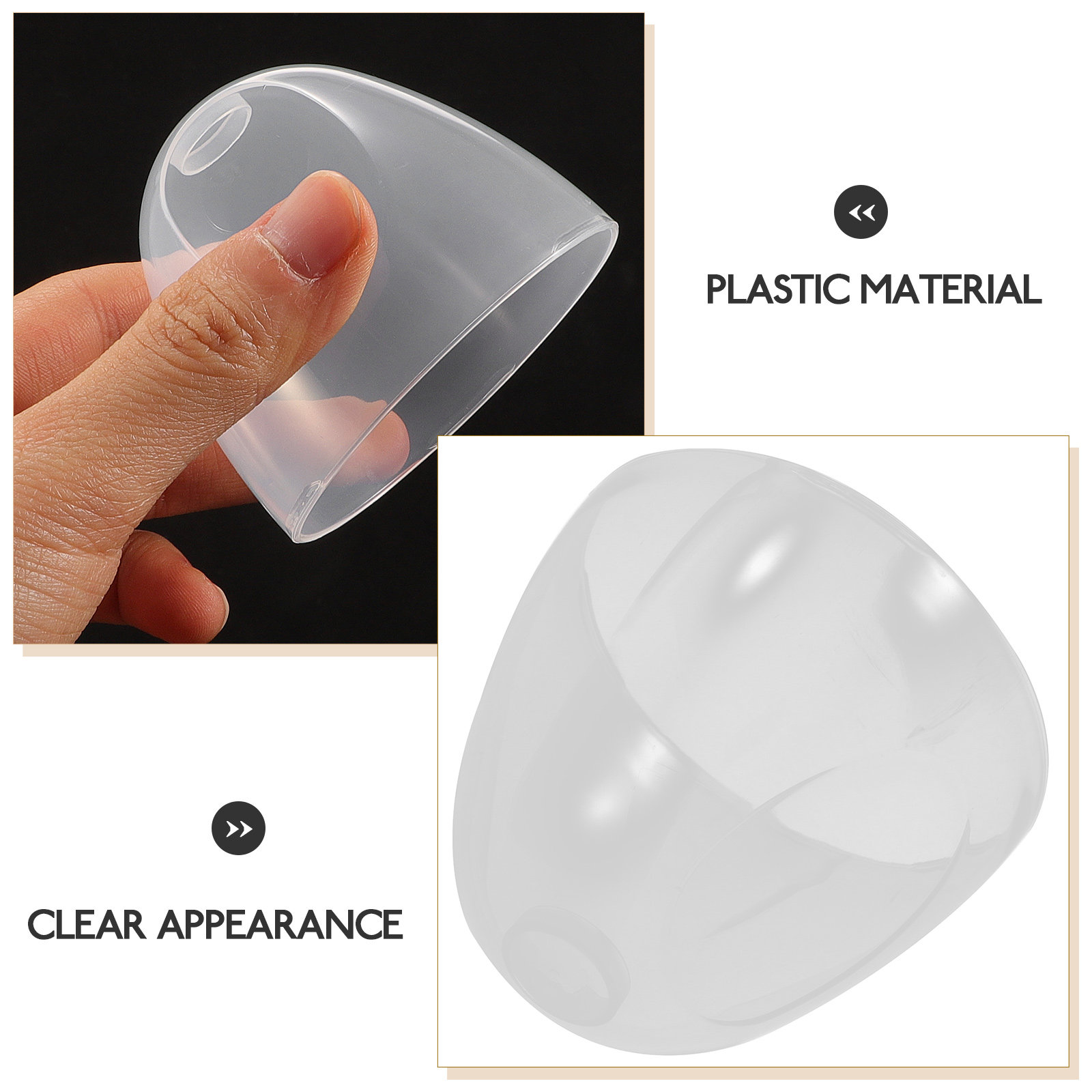 ฝาขวดนมพลาสติกแบบเปลี่ยนได้ ป้ - Plastic Dome Clear บทวิจารณ์และราคา