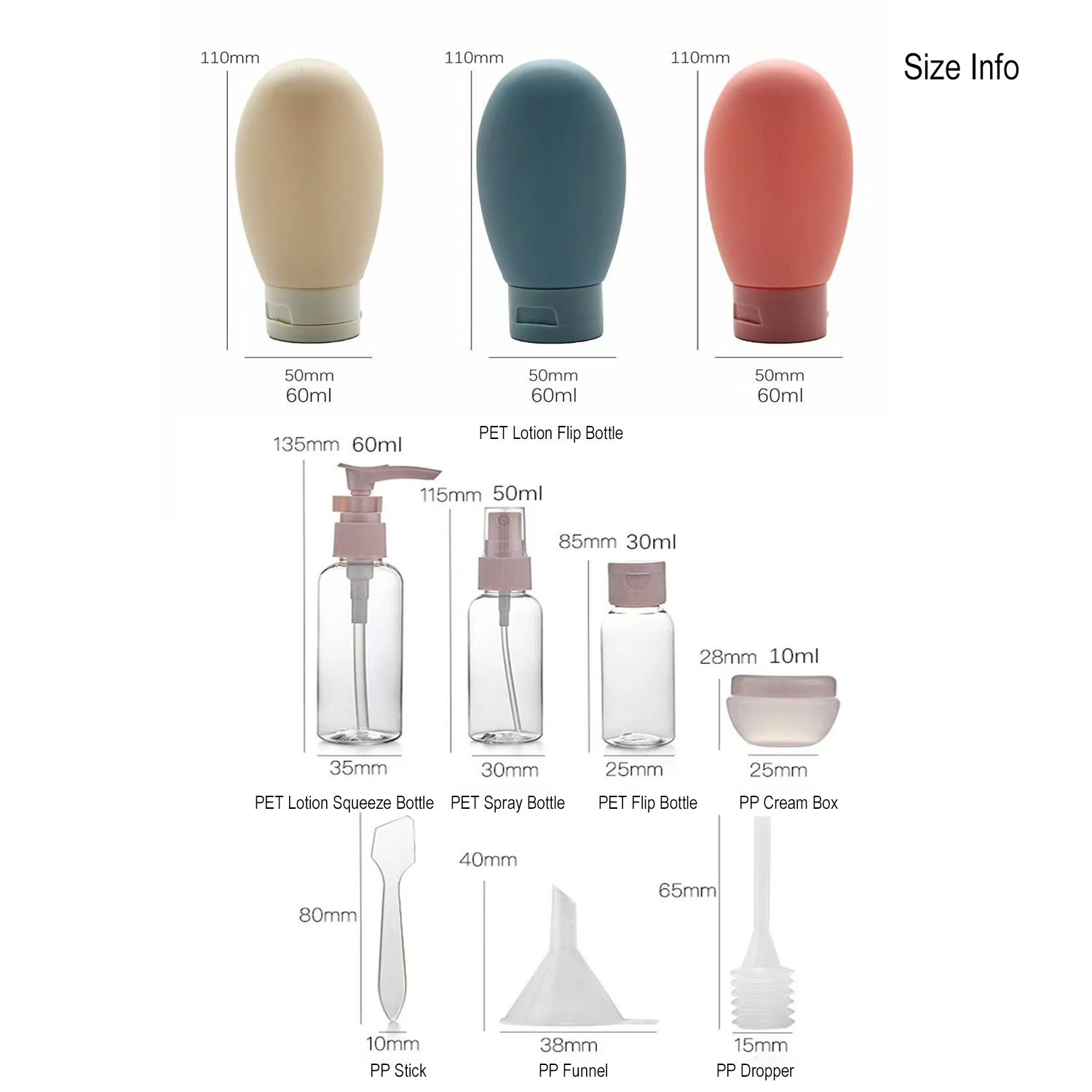 ชุดขวดเดินทางกันรั่ว 11 ชิ้น ส - Misting Bottle Fine บทวิจารณ์และราคา